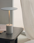 Yoru big white metal table light bedroom
