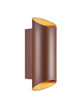 Nico Round rust metal wall light - Lightness NZ - NRD 2218231009