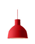 Silicone shade pendant light red - Lightness NZ