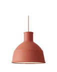 Silicone shade pendant light terracotta - Lightness NZ