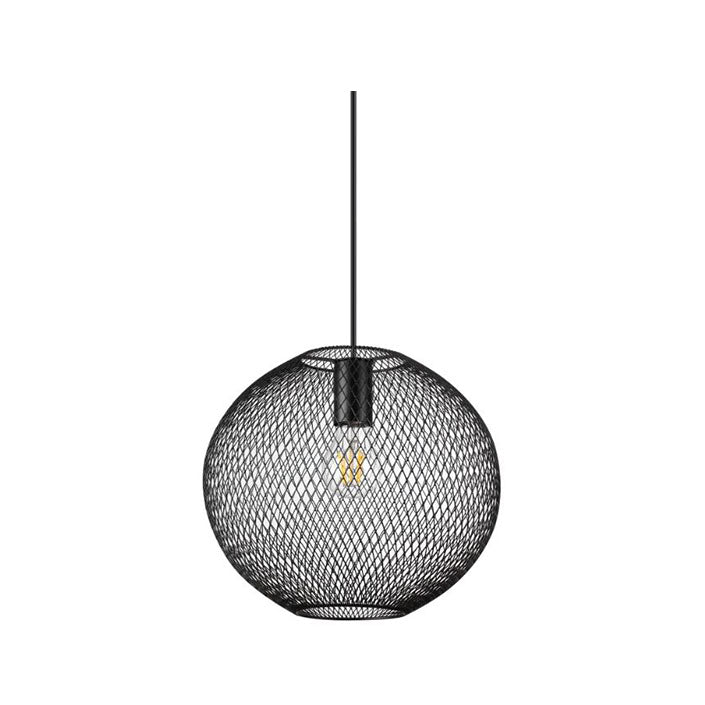 Net 29 black metal pendant light - Lightness NZ - KS IDEA-313788