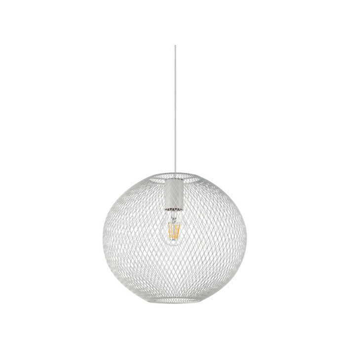 Net 29 white metal pendant light - Lightness NZ - KS IDEA-328102
