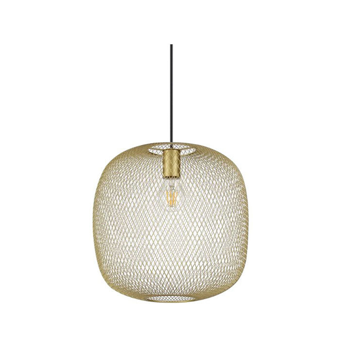 Net 34 gold metal pendant light - Lightness NZ - KS IDEA-328126