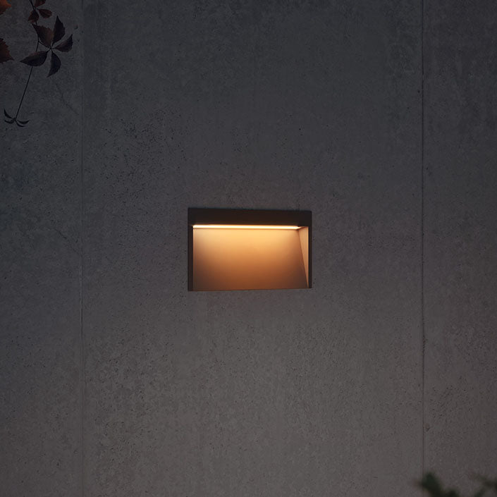 Slim brown metal wall light - Lightness NZ - A5150011OX