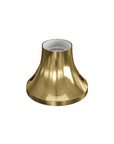 Metallic Wall or Ceiling Lampholder