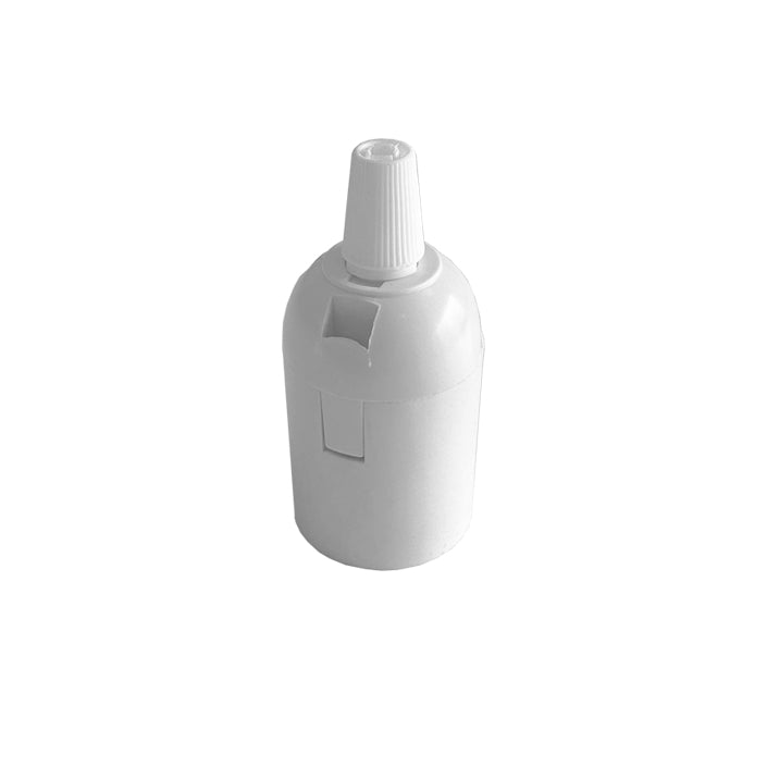E27 Lampholder with cord grip