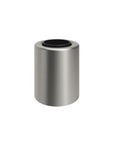 Cylindrical Metallic Wall or Ceiling Lampholder