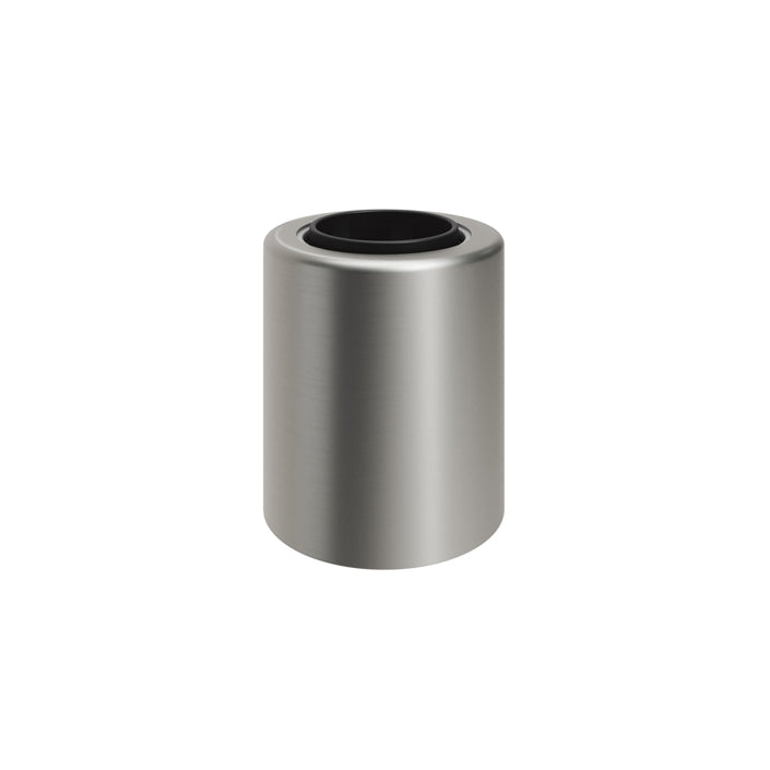 Cylindrical Metallic Wall or Ceiling Lampholder