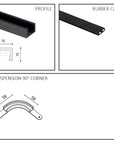 Minimal 24v Track Suspended