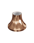 Metallic Wall or Ceiling Lampholder
