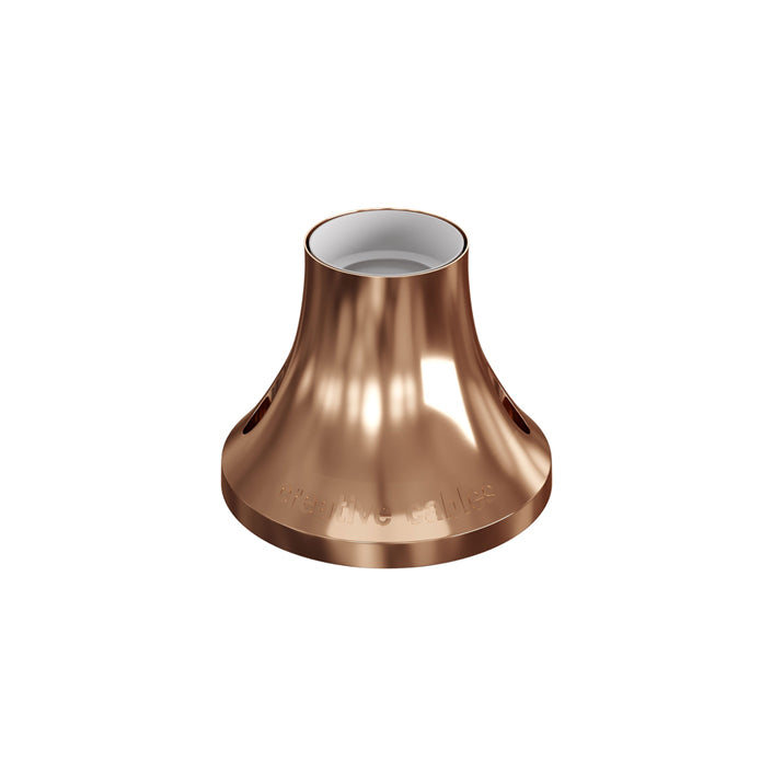 Metallic Wall or Ceiling Lampholder