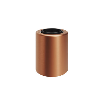 Cylindrical Metallic Wall or Ceiling Lampholder