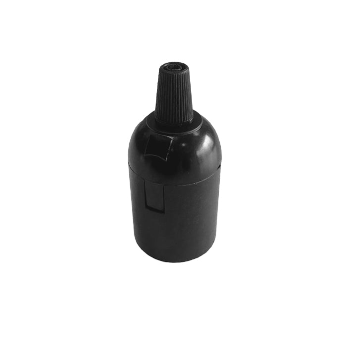 E27 Lampholder with cord grip