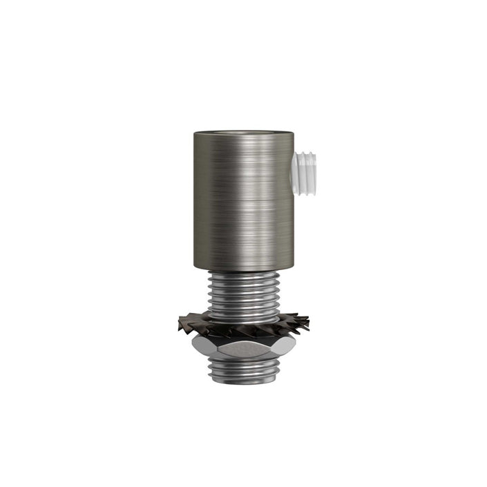 Cylindrical Metal Cable Clamp Set