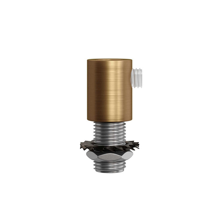 Cylindrical Metal Cable Clamp Set