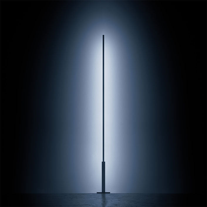 Standup black metal floor light silhouette - Lightness NZ - A4940001NT