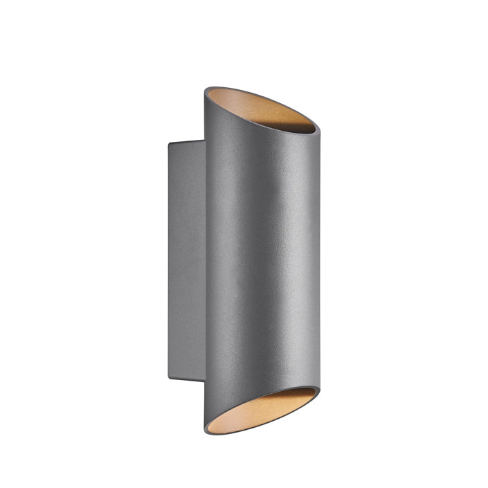 Nico Round anthracite metal wall light - Lightness NZ - NRD 2218231050