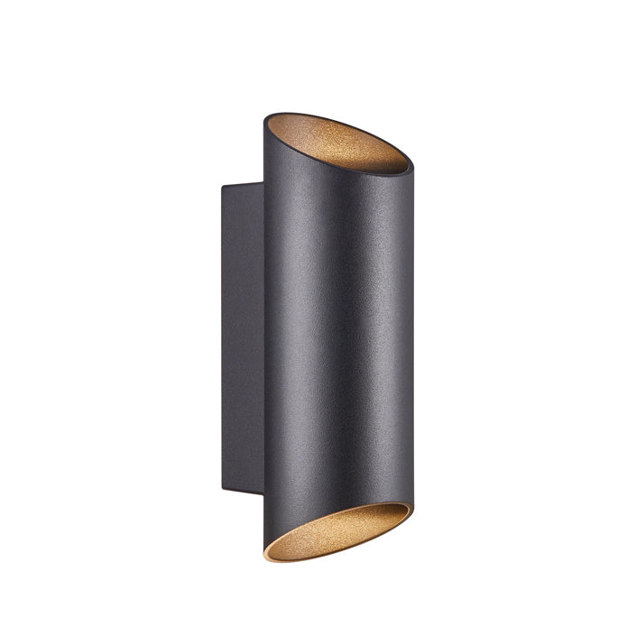 Nico Round black metal wall light - Lightness NZ - NRD 2218231003