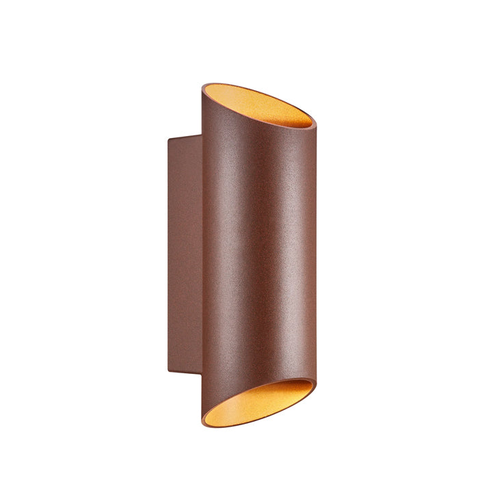 Nico Round rust metal wall light - Lightness NZ - NRD 2218231009