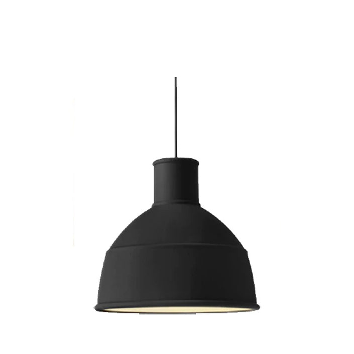 Silicone shade pendant light black - Lightness NZ