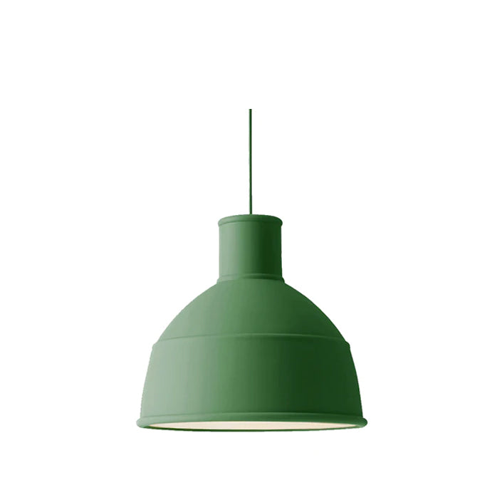 Silicone shade pendant light fern green - Lightness NZ