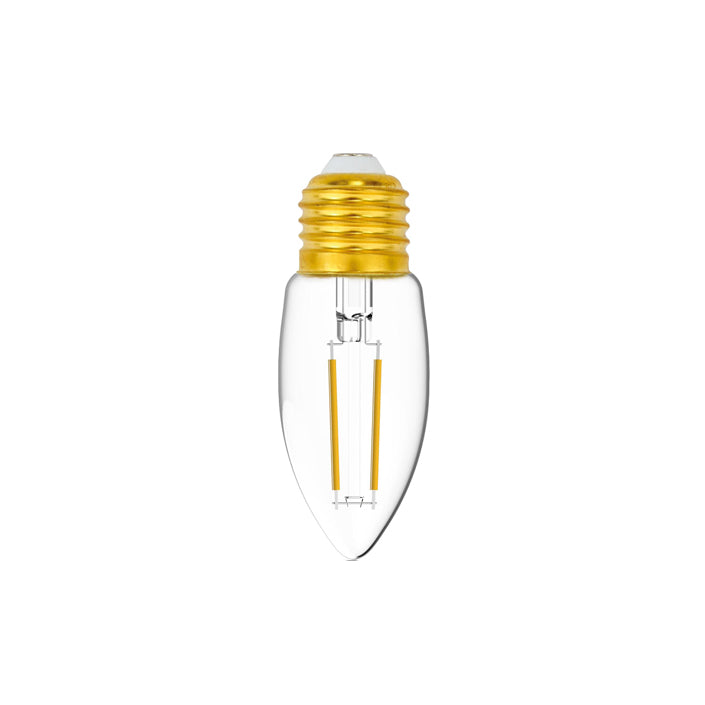 GE LED E27 Candle Clear 4.8W