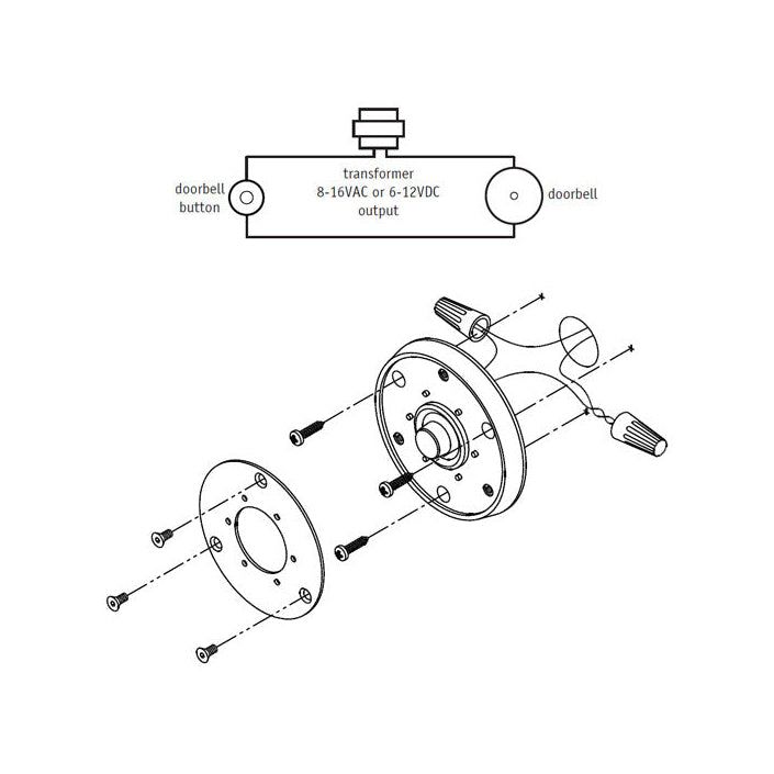 Round Doorbell